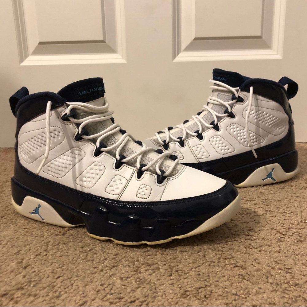 Nike Air Jordan 9 Retro - UNC - Sz 10.5 (2018) 🔥